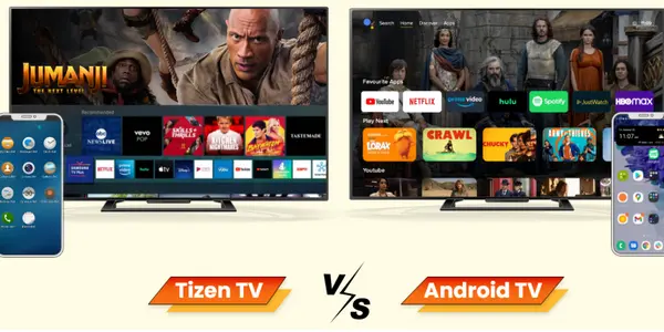 What are the Difference Between Tizen OS vs Android TV?